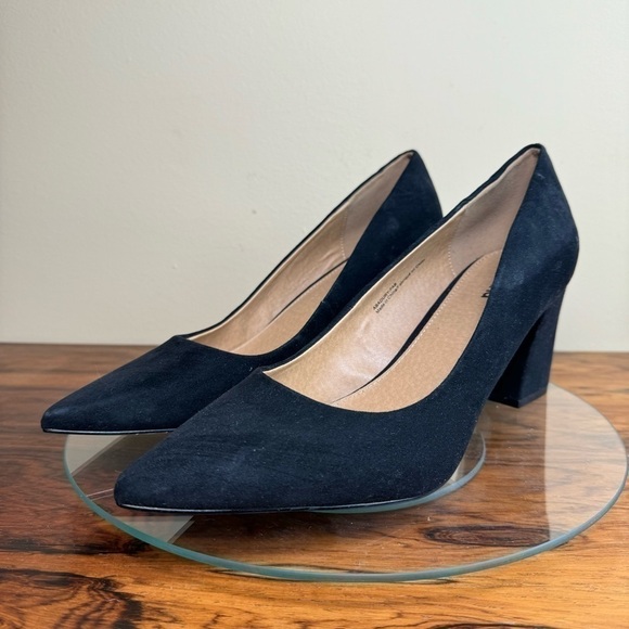 NEW Abound Audry Block Heel Pump in black - Picture 3 of 16